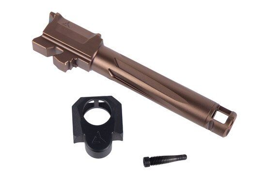 Radian ramjet for glock 19 gen 3 comes with a tapered pin for installation